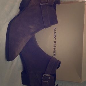 Gray Marc Fisher Boots